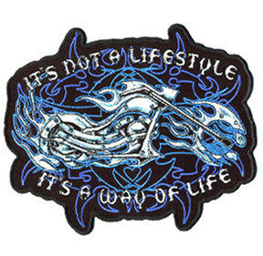 Wholesale ITS A WAY OF LIFE PATCH (Sold by the piece)