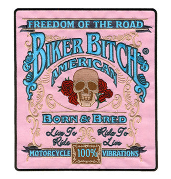 Wholesale BIKER BITCH BREED PATCH (Sold by the piece)