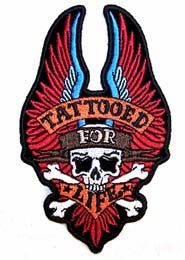 Wholesale TATTOOED FOR LIFE PATCH (Sold by the piece)