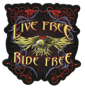Wholesale LIVE FREE RIDE FREE PATCH (Sold by the piece)