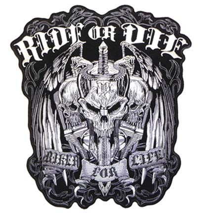 Wholesale RIDE OR DIE PATCH (Sold by the piece)