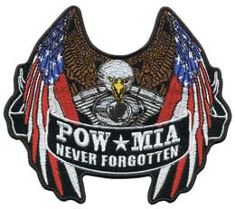 Wholesale USA POW EAGLE PATCH (Sold by the piece)