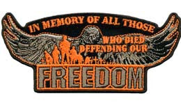 Wholesale FREEDOM EAGLE PATCH (Sold by the piece)