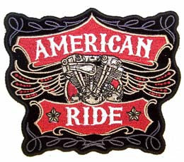 Wholesale AMERICAN RIDE PATCH (Sold by the piece)