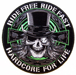 Wholesale HARDCORE MAD HATTER PATCH (Sold by the piece)