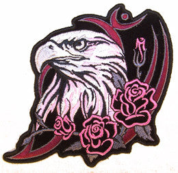 Wholesale EAGLE HEAD ROSES PATCH (Sold by the piece)