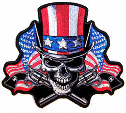 Wholesale ANGRIER UNCLE SAM 5 INCH PATCH (Sold by the piece)