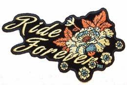 Wholesale RIDE FOREVER FLOWERS PATCH (Sold by the piece)