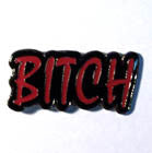 Wholesale BITCH HAT / JACKET PIN (Sold by the dozen)