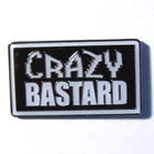 Wholesale CRAZY BASTARD HAT / JACKET PIN (Sold by the piece)