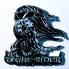 Wholesale NIGHT RIDER HAT / JACKET PIN (Sold by the dozen) *- CLOSEOUT NOW 50 CENTS EACH