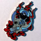 Buy ENGINE SKULL HAT / JACKET PIN (Sold by the dozen) *- CLOSEOUT 50 CENTS EABulk Price