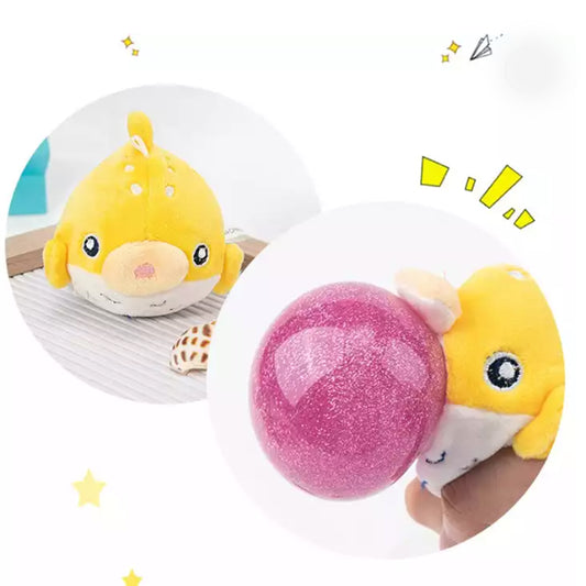 Plush Pet Squishy Anti Stress Ball Toy