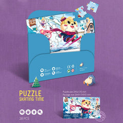 Postcard Educational Puzzle for Kids