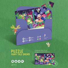 Postcard Educational Puzzle for Kids