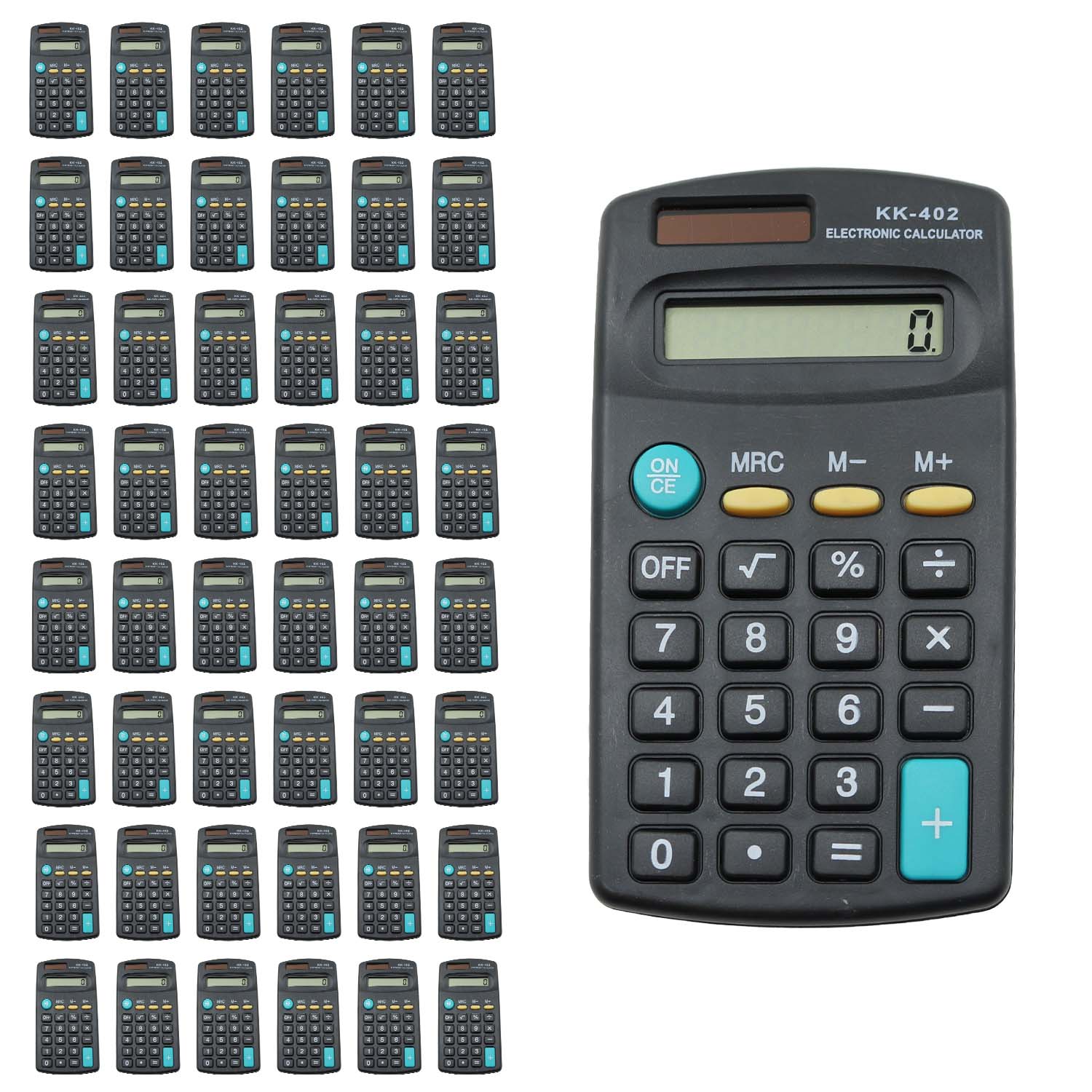 Buy 48 Pocket Calculators - Bulk School Supplies Wholesale Case of 48 Calculators