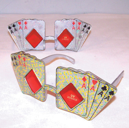 Buy POKER CARDS PARTY GLASSES * CLOSEOUT NOW $ 1 EACHBulk Price