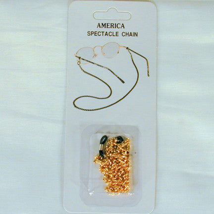 Buy GOLD CHAIN HOLDER FOR SUNGLASSES (Sold by the dozen) - * CLOSEOUT NOW 25 CENTS EABulk Price