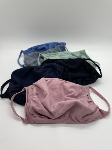 Wholesale NEW DESIGN Colored nylon spandex face Mask with Filter Sleeve. Washable & reusable! One size fits most - MADE IN USA