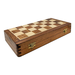 Handmade Folding Wooden Chess Board