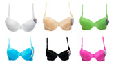 Bulk Women's Small Full Cup Coverage Bras - Assorted