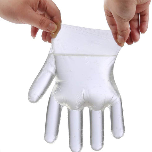 WellCare Poly Gloves- 500PCS/BOX, 20BOX/CASE