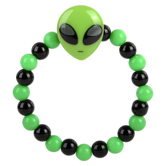 Buy Alien Bead Bracelet 7.5" in Bulk