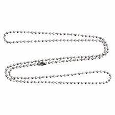 Wholesale DELUXE STAINLESS STEEL BALL CHAIN SILVER NECKLACE ( sold by the piece or dozen )