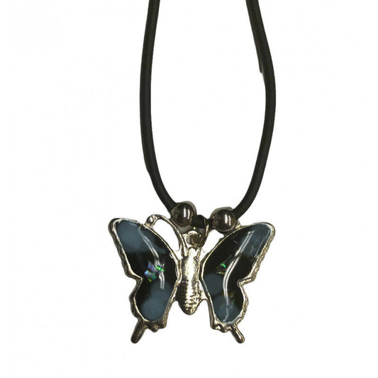 Buy PAUA SHELL LARGE BUTTERFLY ROPE NECKLACE Bulk Price