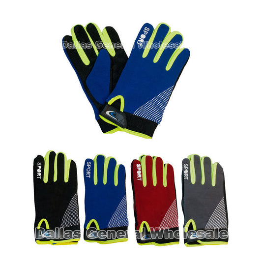 Adults Insulated Sports Gloves Wholesale MOQ 12