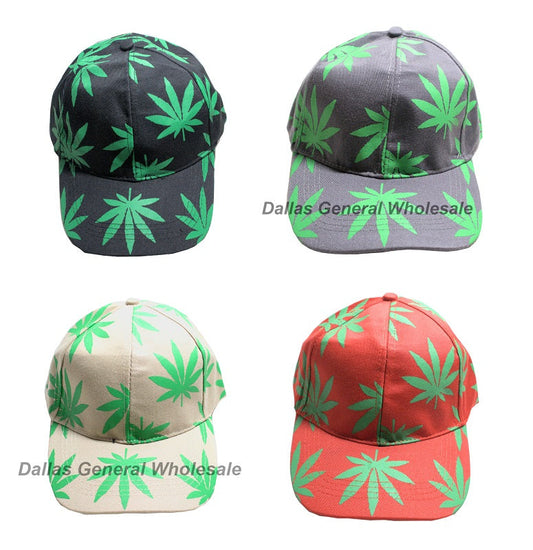 Bulk Buy Casual Marijuana Caps Wholesale