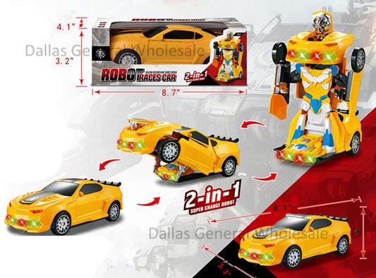 Electronic Toy Robot Race Cars Wholesale MOQ 12