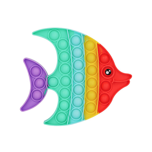 Rainbow Fish Pop It Toys