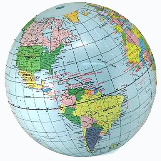 Buy BLUE WORLD GLOBE 16 IN INFLATABLE ( sold by the dozenBulk Price