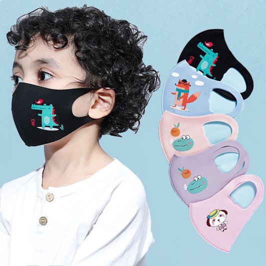 Wholesale Assorted Kids Cartoon Animal Face Mask. Washable & reusable!