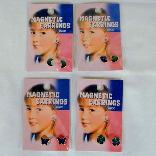 Wholesale MAGNETIC CHANGE COLOR  MOOD EARRINGS ( sold by the dozen )  *- CLOSEOUT NOW 50 CENTS EA