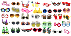 Buy ASSORTED CLOSEOUT STYLES NOVELTY PARTY GLASSES ONLY $1.00Bulk Price