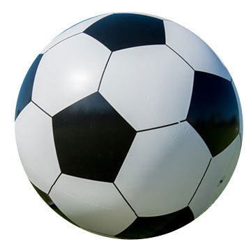 Wholesale WHITE SOCCER BALL INFLATE 16 INCH (Sold by the dozen)