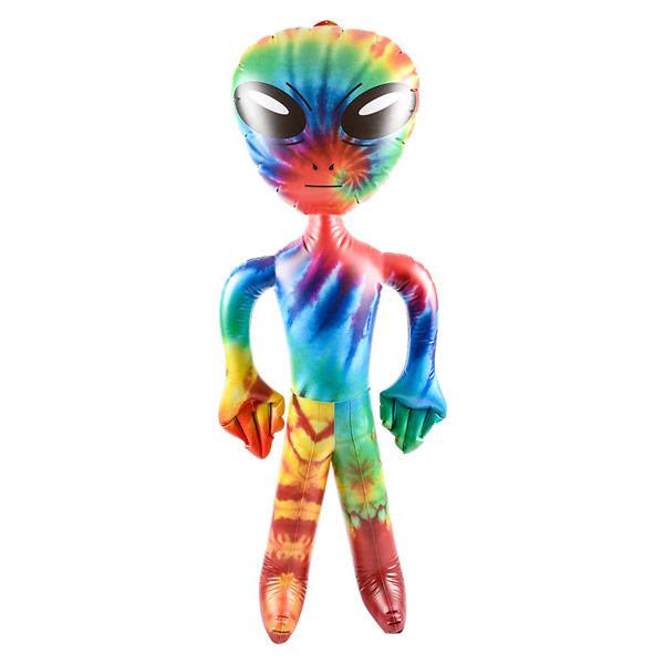 Buy 63" LARGE TIE DYECOLOR ALIEN INFLATEINFLATABLE TOYBulk Price