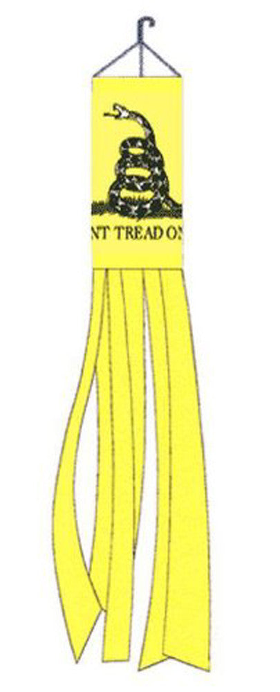 Wholesale GADSDEN DON'T TREAD ON ME 60 INCH WINDSOCK ( sold by the piece )