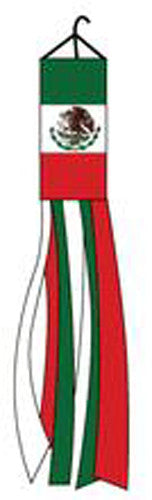 Wholesale MEXICO FLAG 60 INCH WINDSOCK ( sold by the piece )