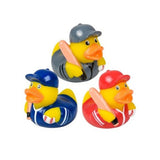 Baseball Rubber Ducky Stocking Stuffer Kids Toys In Bulk