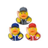 Baseball Rubber Ducky Stocking Stuffer Kids Toys In Bulk