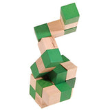 2" Wooden Magic Cube Puzzle – Fun and Challenging Brain Teaser for All Ages