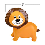 2" Vinyl Zoo Animals – Miniature, Durable Toy Figures in Assorted Animal Designs