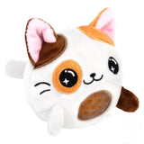 3" Cat Squeezy Bead Plush – Assorted Colors, Soft, Squishy, and Stress-Relieving