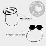 Wood Mask Chains / Glasses Chains
