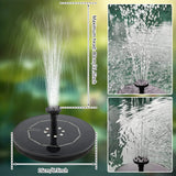 LED Solar Fountain Set