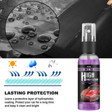 Car Wax Polish Spray Shine For Glass