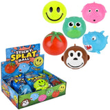 Sticky Splat Kids Ball In Bulk - Assorted